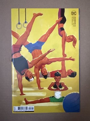 Robins #6 (2017) David Talaski Workout Card Stock Variant Cover B - NM-!!