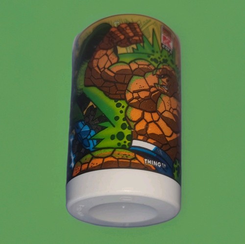 1995 Marvel Action Hour SuperHero #4 Cup Kmart Iron Man Dr. Doom Plastic Cup - Picture 7 of 8
