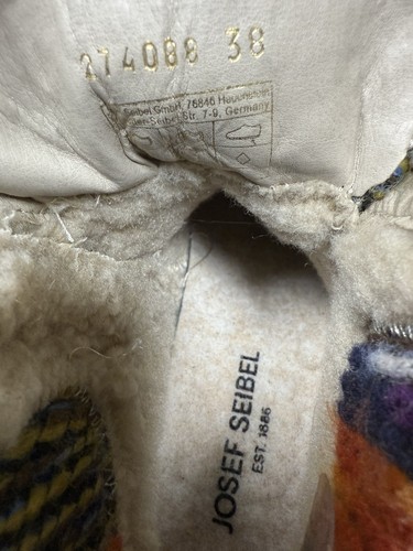 Botín Josef Seibel Maren 06 para mujer con cordones cremallera lateral de cuero en brandy 7,5 - Imagen 5 de 10