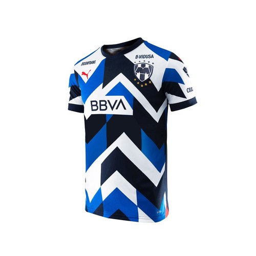PUMA C.F. Monterrey 2324 Alternative Crew Neck Replica Jersey Youth Boys Blue, W