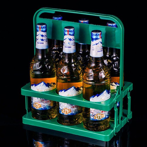 Bier Cabas Getränketräger faltbar Flaschenhalter Getränkeablage - Bild 8 von 12