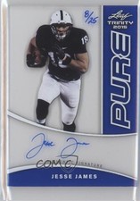 2015 Leaf Trinity Pure Auto Blue /25 Jesse James #PA-JJ1 Rookie Auto RC
