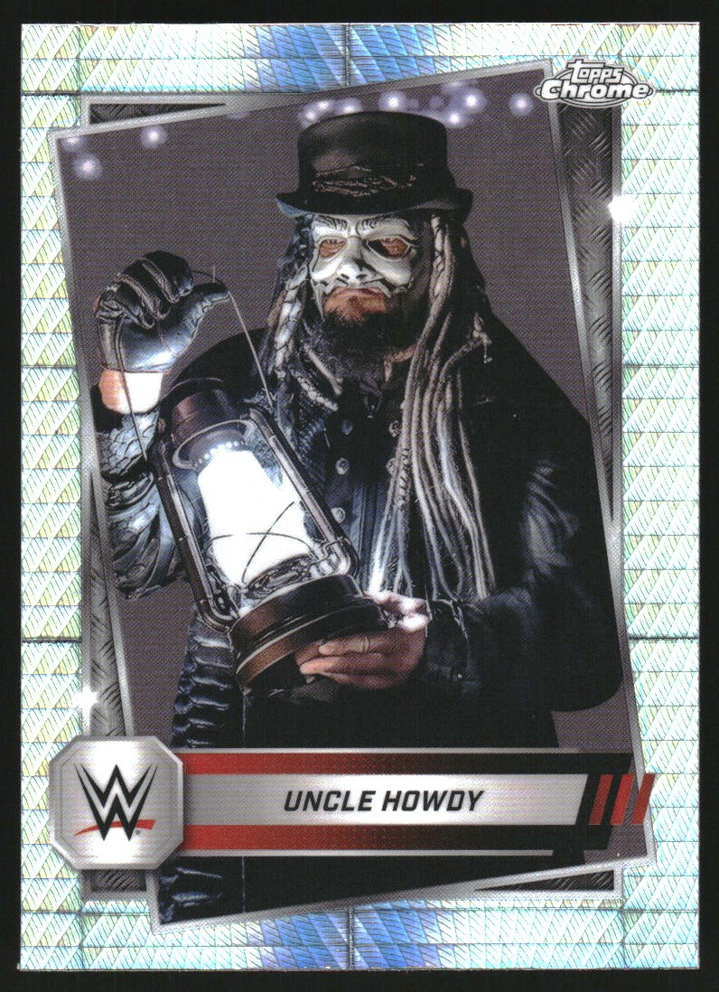 2025 Topps Chrome WWE Prism Refractors #92 Uncle Howdy
