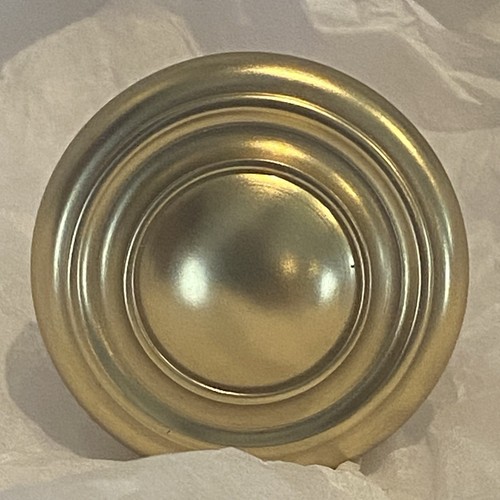 Lot of 18 Water Street Brass Luxury Cabinet Knobs in Burnished Solid Brass. New