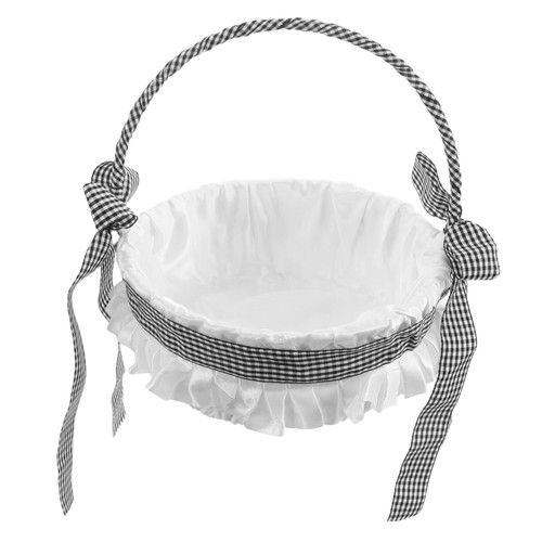 European Style Flower Basket Bride Wedding for Flowers Girl Small