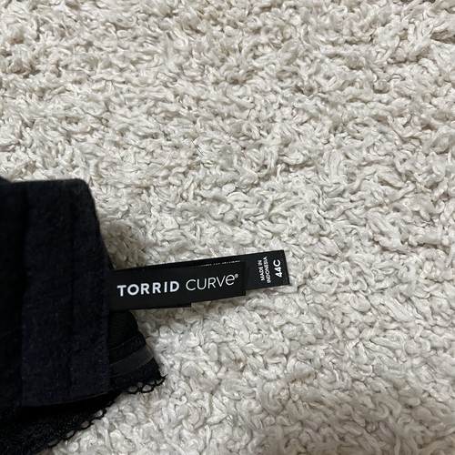 Torrid 44C Teal Black Lace Strapless Push Up Padded Underwire Bra - Bild 5 von 7