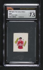 1985 Fight of the Century Stickers Singles Santos Laciar #44 CSG 7.5 0a4f