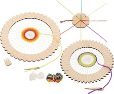 Bastelset Rundwebrahmen und Knüpfblume | Kit (Bastelset) | Deutsch (2025)