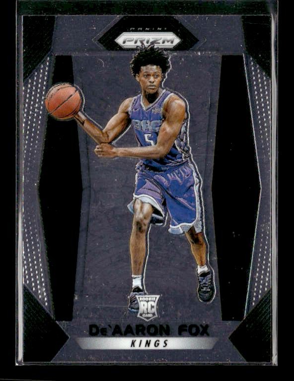 2017-18 Panini Prizm #24 De'Aaron Fox Rookie Sacramento Kings