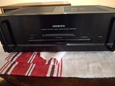 Onkyo M-5100 Discrete Output Stage / Stereo Power Amplifier 8 Ohms 110w Per Chan