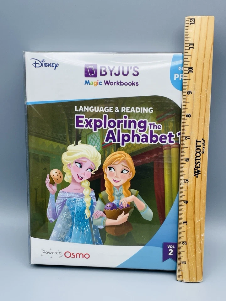 Byjus Disney Magic Workbook Pre-K Language Reading Exploring The Alphabet 1 v. 2 - Image 4 of 4