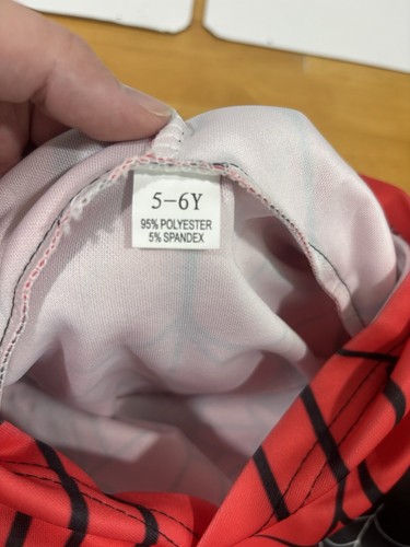 Spiderman Hoodie Size 5/6 - Picture 3 of 3