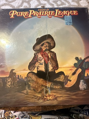 PURE PRAIRIE LEAGUE Firin' Up  1980 Casablanca Country Rock VG - Picture 1 of 7