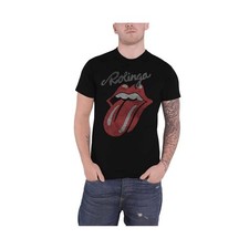 Rolling Stones Men's The Rolling Stones Rolinga T - Shirt XXL Black (Black Black