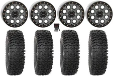System 3 SB-7 15" Wheels Ti (6+1) 37" RC500S Sticky Tires Textron Wildcat XX