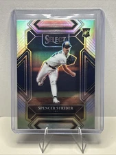 2022 Select Spencer Strider Silver Prizm Rookie Card #216