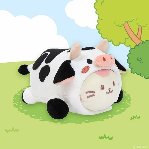 Anirollz in Animal Kittiroll 6 Zoll kleine Decke Plüschtier Kuscheltiere Baby Plüschtier - Bild 2 von 6