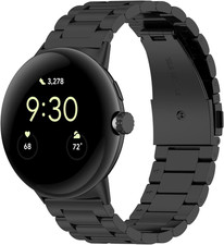 Metal Strap Compatible for Google Pixel Watch 4/3 45Mm Stainless Steel Replaceme