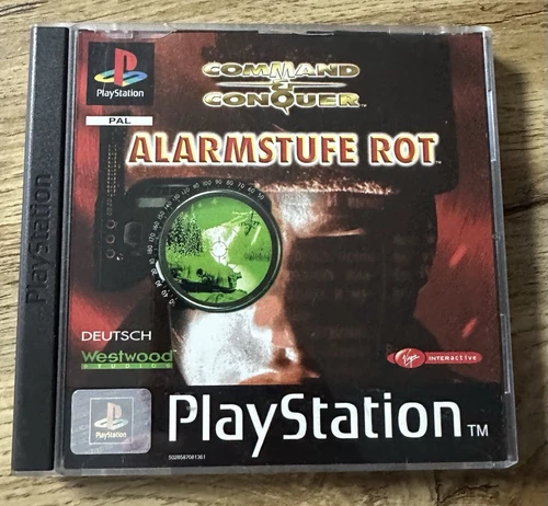 Sony Playstation 1 PS1 Spiel PSOne PSX - Command & Conquer: Alarmstufe Rot OVP