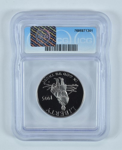 1995-S Civil War Commemorative Half Dollar PR70 DCAM ICG *4082 - Picture 2 of 5