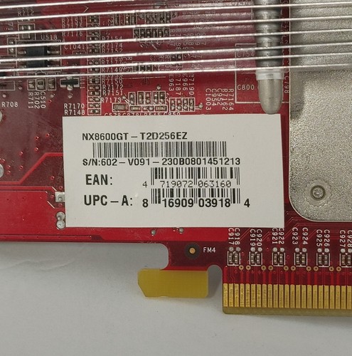 MSI NVIDIA GeForce 8600 GT NX8600GT-T2D256EZ 256 MB GDDR3 SDRAM - Picture 5 of 5