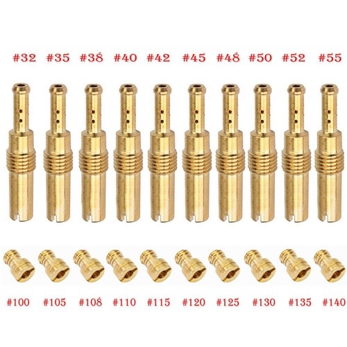 Kit Carburetor Main Jet 20Pcs/Set + Slow/Pilot Jet Part New Accessories - Picture 3 of 12