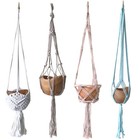Macrame Plant Hanger Garden Art Indoor Hanging Planter Basket Rope Pot Holder