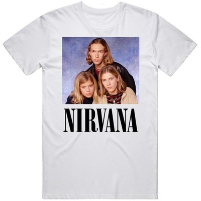 Nirvana Hanson Meme Band Parody T Shirt