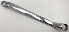 Snap-On Tools USA SAE 9/16" & 5/8" Offset Chrome Box End Wrench X01820