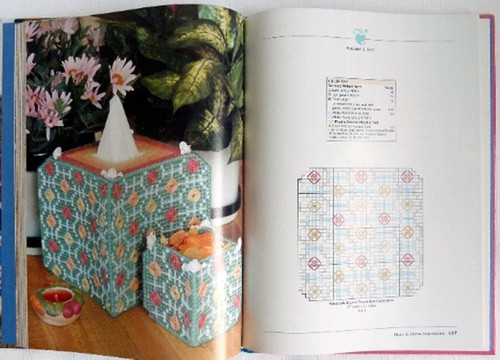 Plastic Canvas Home Décor Patterns - Heart & Home Expressions - 1996 - Imagen 4 de 7