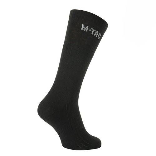 Warme Wintersocken M-Tac Merinowolle Outdoor Camping Wandern schwarz - Bild 2 von 10