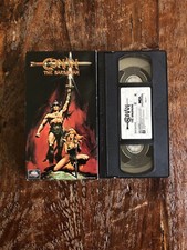 Conan the Barbarian VHS (1981) Arnold Schwarzenegger