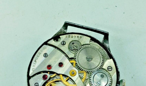 Watch Molnija 19-1 ChChZ 15 stones Vintage Ultra Rare Wrist Watch USSR Soviet - Picture 17 of 19