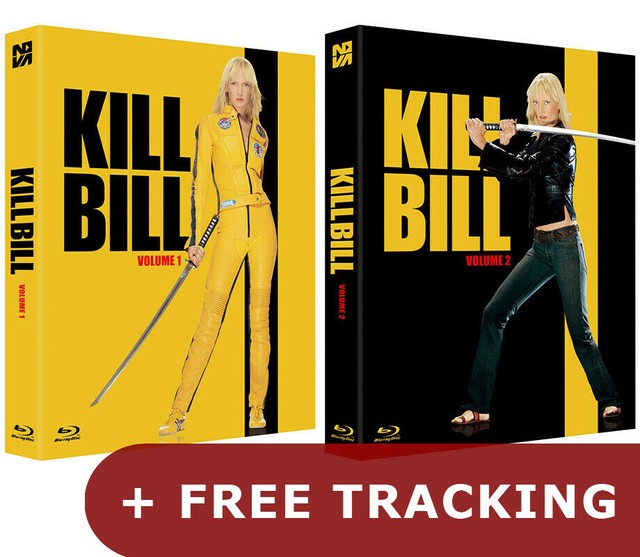 Kill Bill Vol. 1 & 2 Bluray w/ Slipcover eBay
