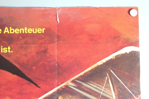 1977 Caprona 2 IL POPOLO CHE IL TEMPO DIMENTICÒ locandina film tedesco - 33x47 (A5-4-5) - Foto 2 di 7