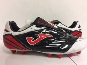 red black and white soccer cleats