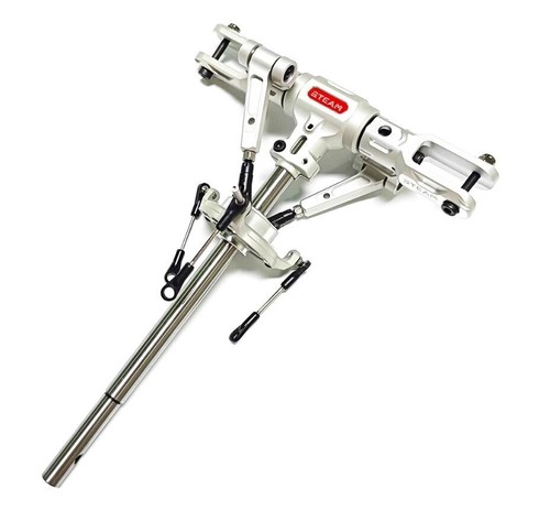 STEAM 600DFC FBL metal main rotor head silve for TREX 550 600 RC Helicopter - Picture 3 of 5