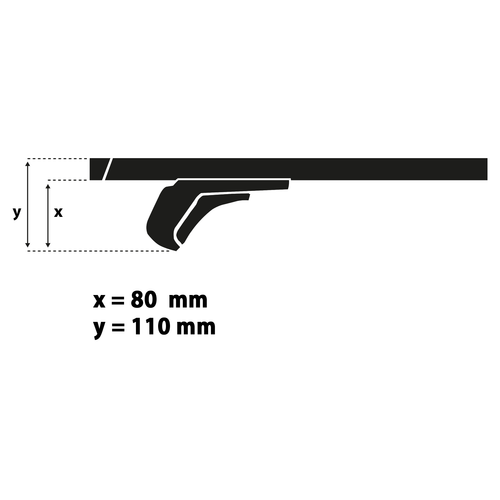 Dachträger + Fahrradträger für 2 Fahrräder - für Mini Countryman Typ F60 NEU - Bild 8 von 9