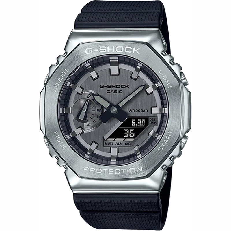 CASIO G-SHOCK GM-2100-1AJF Metal Case Series GA-2100 Analog Digital Men`s Watch