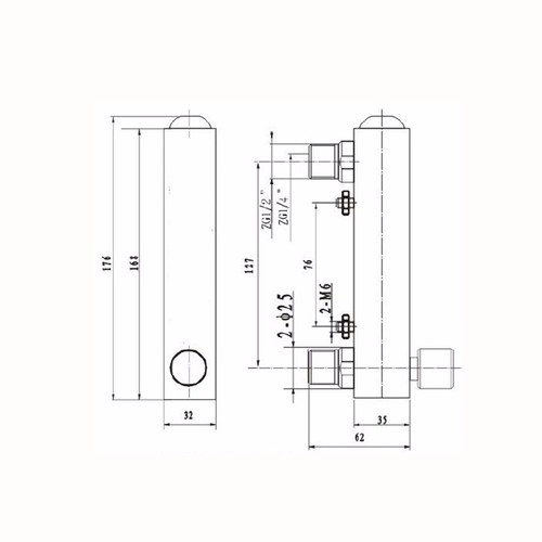 LZM-15 PPMA Liquid Flowmeter Water Flow Meter rotameter Without Control Valve - Picture 8 of 25