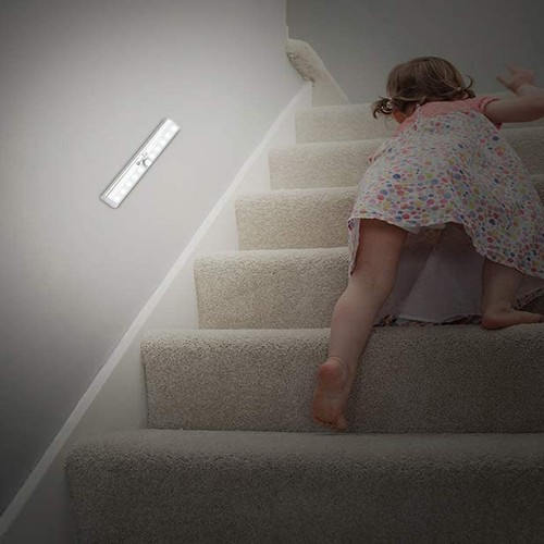 Wireless Under Cabinet Lighting LED Motion Sensor Battery Operated Closet 4pack - Picture 3 of 18