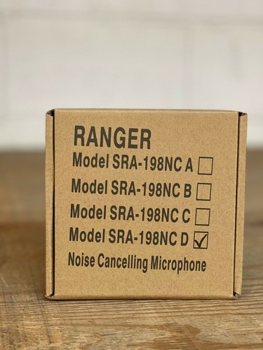 Ranger (RCI) SRA198 SRA-198 NCD Noise Cancelling Chrom CB / AMATEURFUNK Mikrofon NEU - Bild 2 von 2