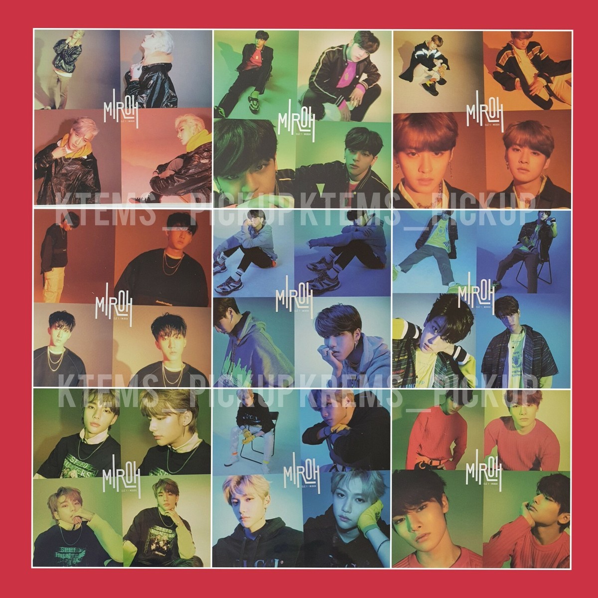 Stray Kids Miroh photocard STICKER POB pre order benefit | eBay