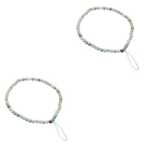 Bracelet de perles de téléphone sacs à main perles sangle perles clé bracelet - Photo 7/12