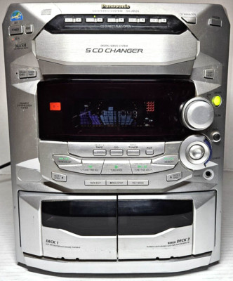 Panasonic 5CD CHANGER コンポ　SA-AK18 リモコン付 s-l400.jpg