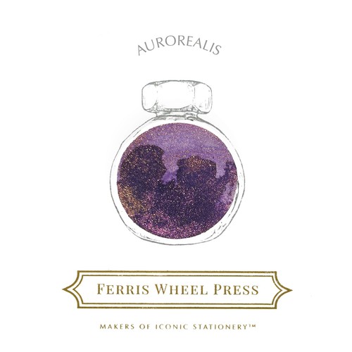 Ferris Wheel Press Aurorealis 38ml Fountain Pen Ink-2024 Limited Edition - Picture 3 of 8