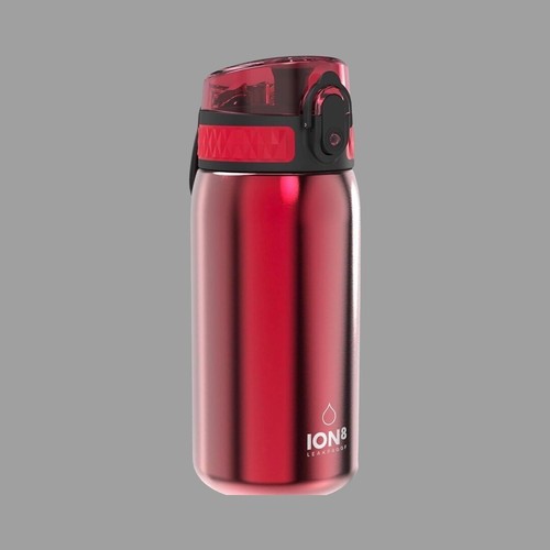 Ion8 Edelstahl Wasserflasche 40 Unzen in rot 1,0 - Bild 1 von 6