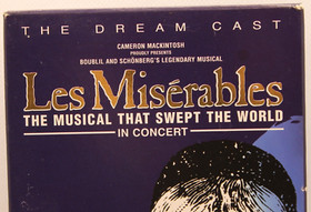 Les Misérables in Concert The Dream Cast VHS 1995 10th Anniversary Performance