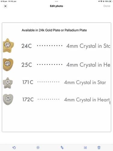 Inverness 24k Gold Plated January 3mm Crystal Birthstone Post Earrings - Picture 5 of 15
