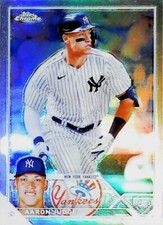 2023 Topps CHROME REFRACTOR #62 Aaron Judge New York Yankees           FREE SHIP